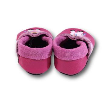 Krabbelschuhe Einhorn auf pink